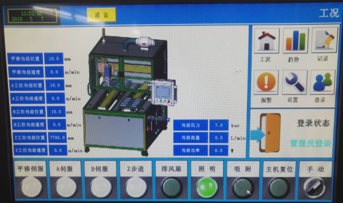 等離子清洗機(jī)控制器顯示屏-普樂(lè)斯等離子清洗機(jī)